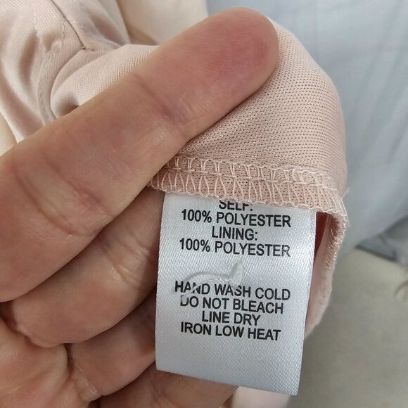 LuLus Dress Maxi Peach Ethereal Flowy Formal L - Picture 13 of 14